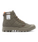 Palladium Pampa Re-Quilted green boots