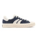 Palladium Palla Ace Lo - Baskets en cuir bleu marine