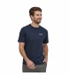 Camiseta Men's Fitz Roy Horizons Responsibili-Tee marino