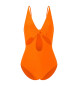 Pepe Jeans Plavalni kostum Wave oranžne barve