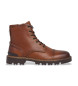 Pepe Jeans Ryan Brit brune ankelstvler i lder