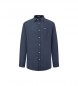 Pepe Jeans Camicia blu navy Parker