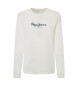 Pepe Jeans T-shirt Fiore long sleeve white