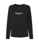 Pepe Jeans T-shirt Fiore langarm schwarz