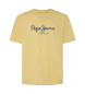 Pepe Jeans Camiseta Abel amarillo
