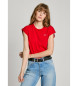 Pepe Jeans T-shirt Blooma vermelha