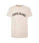 Pepe Jeans T-shirt bege Clement