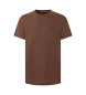 Pepe Jeans Cloy T-shirt bruin