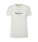 Pepe Jeans T-shirt Fiore wit