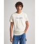 Pepe Jeans T-shirt Keegan blanc