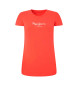 Pepe Jeans T-shirt Nouvelle Virginie rouge