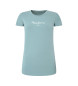 Pepe Jeans Nieuw Virginia T-shirt turquoise