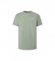 Pepe Jeans T-shirt Original Basic 3 N groen