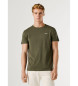 Pepe Jeans Camiseta Original Basic 3N verde