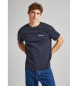 Pepe Jeans Single Cliford marinblå T-shirt