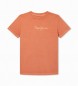 Pepe Jeans West T-shirt orange