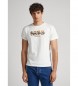 Pepe Jeans T-shirt Wolf blanc