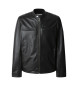 Pepe Jeans Veste en cuir Malvar noir