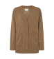 Pepe Jeans Idris cardigan brown