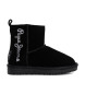 Pepe Jeans Bottines en cuir Diss Top noir