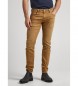 Pepe Jeans Jeans Stanley brązowy