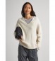 Pepe Jeans Denisse V Sweater white