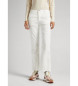 Pepe Jeans Chino Lula Trousers white