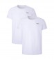 Pepe Jeans Pacote 2 T-shirts Basic White