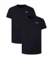 Pepe Jeans Pacote 2 T-shirts Basic black
