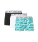 Pepe Jeans Pack 3 Boxers Logo white, turquoise