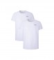 Pepe Jeans Lot de 2 t-shirts blancs basiques