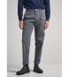 Pepe Jeans Pantalone chino grigio Nils