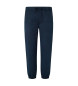 Pepe Jeans Pantaloni eleganti con risvolto blu scuro