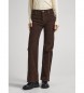 Pepe Jeans Brown Willa trousers