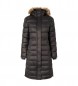 Pepe Jeans Long Quilted Down Jacket May dark grey