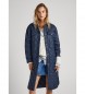 Pepe Jeans Navy Nash puchowy prochowiec
