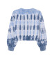 Pepe Jeans Tie dye sweatshirt med rund hals, bl