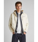 Pepe Jeans Sweatshirt Edward Zip blanc