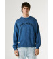 Pepe Jeans Felpa blu Gio Crew