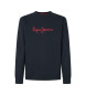 Pepe Jeans Podstawowa bluza New Joe w kolorze granatowym