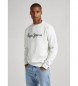 Pepe Jeans Sweat Ryan Crew blanc