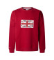 Pepe Jeans Union Crew Sweatshirt röd