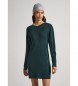 Pepe Jeans Robe Darice verte