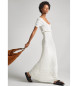 Pepe Jeans Goldie dress white
