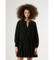 Pepe Jeans Paule jurk zwart