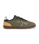 Pepe Jeans Baskets en cuir Ball Mix vert