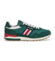 Pepe Jeans Brit Cover Kingston Heritage Scarpe da ginnastica in pelle verde