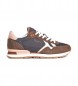 Pepe Jeans Brit Jump Leather Sneakers brown