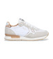 Pepe Jeans Zapatillas de Piel Brit Mirror blanco