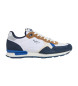Pepe Jeans Brit Mix Leather Sneakers navy 